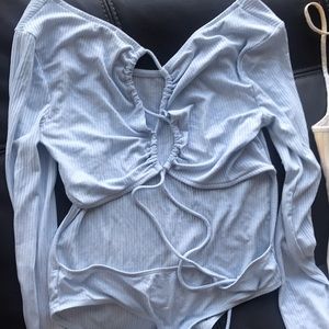 Bodysuit light blue